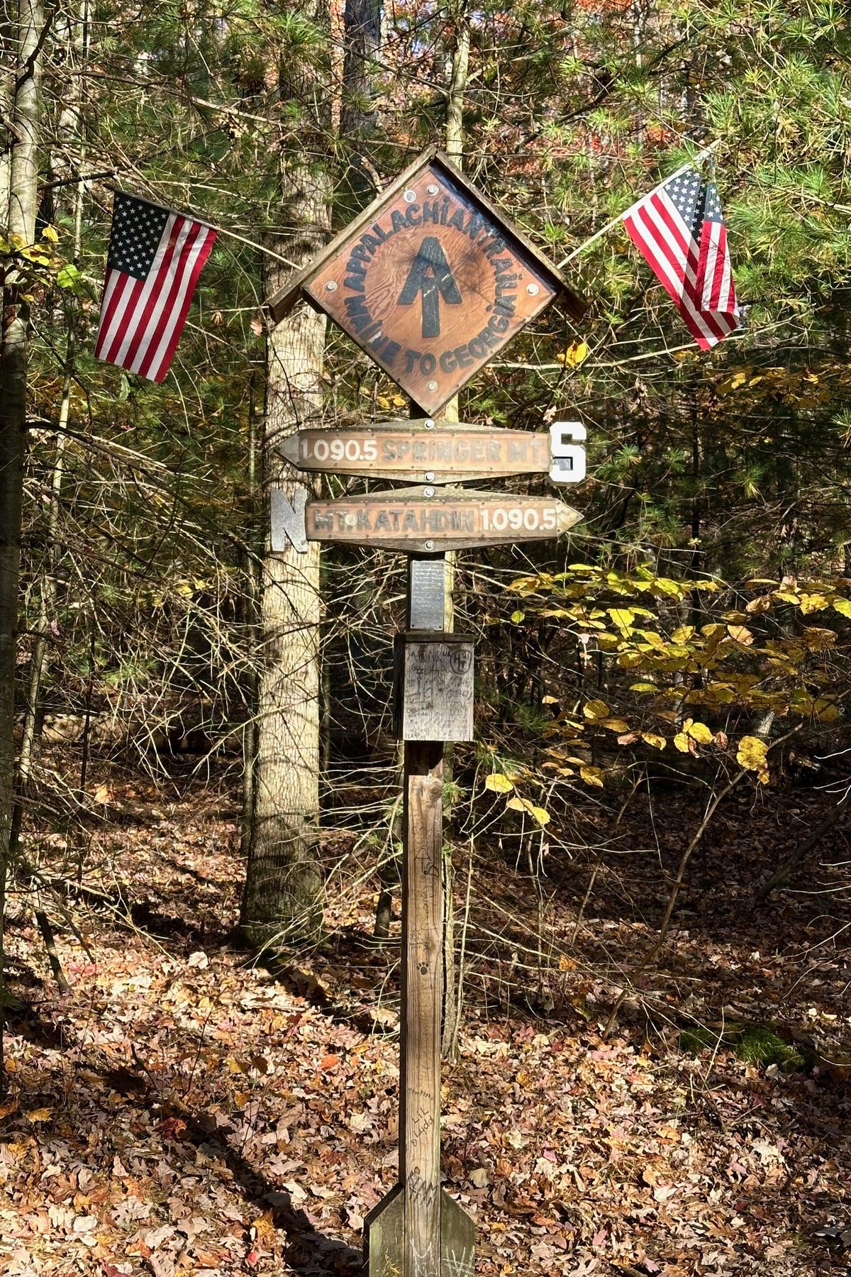 Appalachian trail shelter