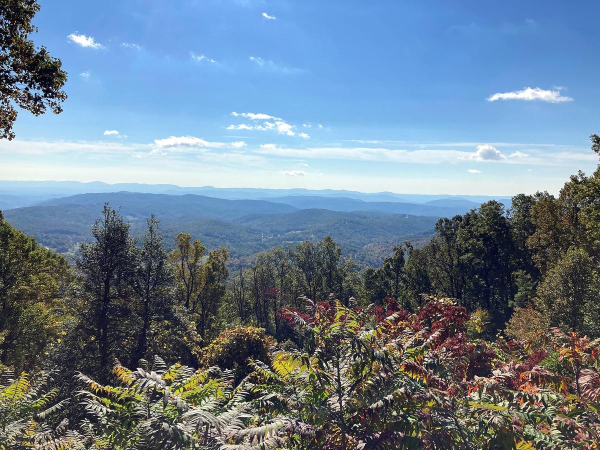 Blue Ridge Parkway North Carolina overlook