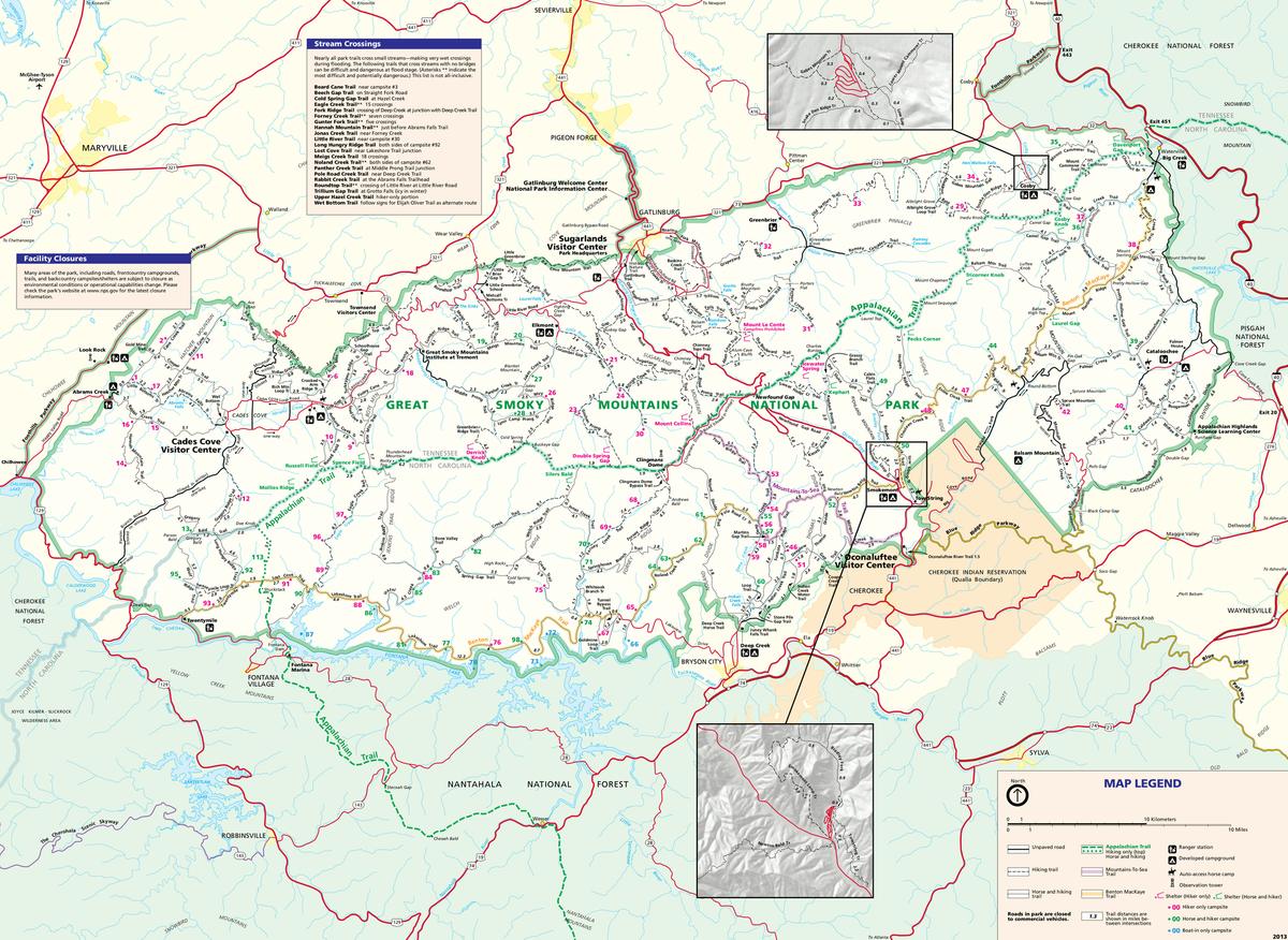 Great Smoky Mountains trail