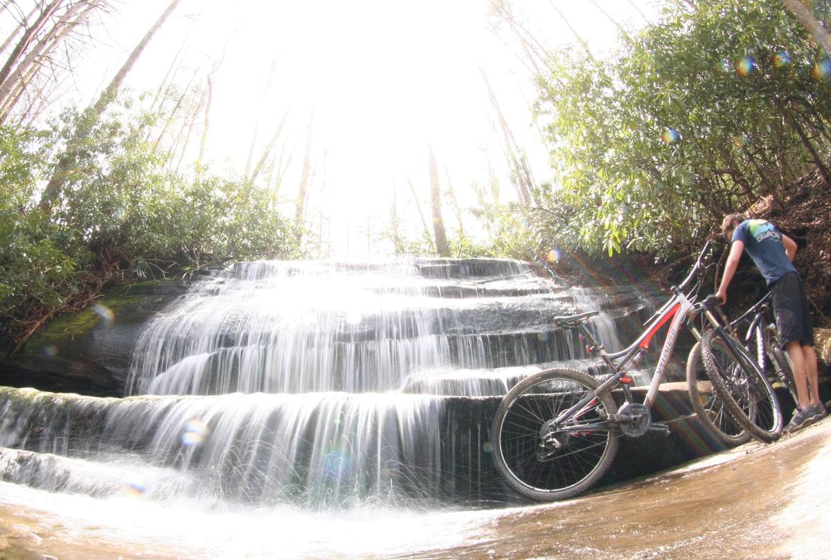 Pisgah National Forest waterfall