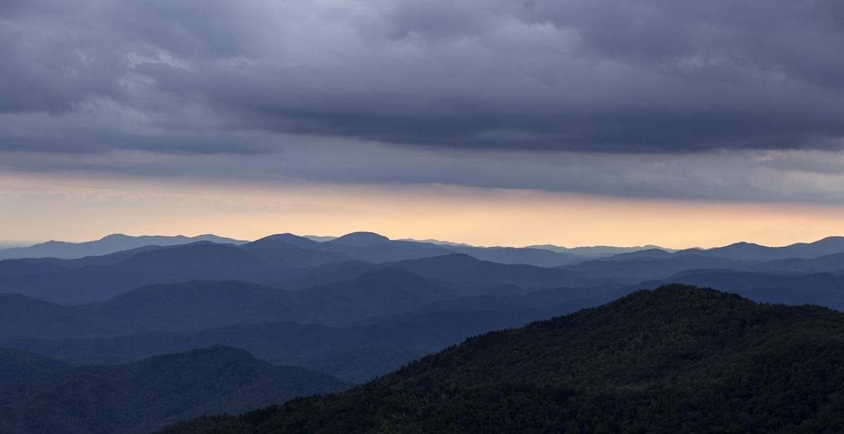 Pisgah National Forest granite dome